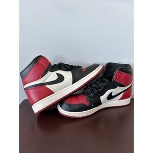 Size 8.5 - Nike Air Jordan 1 Retro OG High Bred Toe Black Red White 555088-610